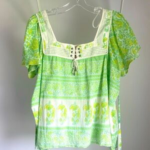 Vintage Free People Woman's Top- small